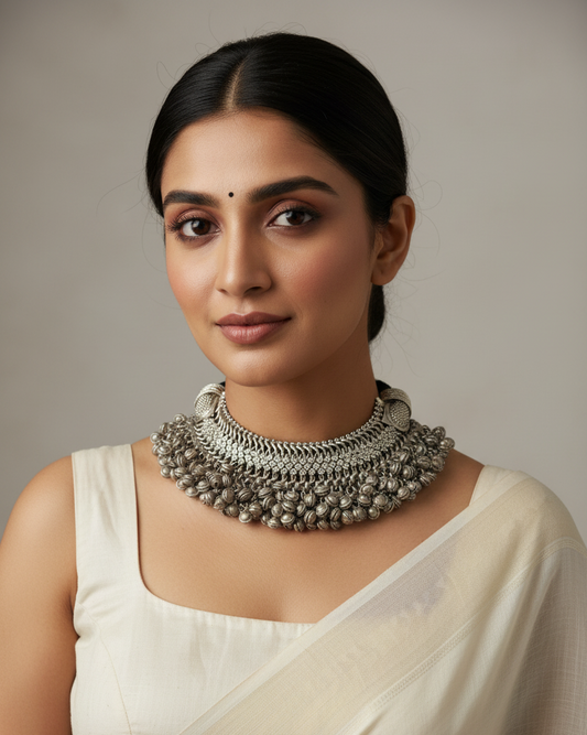 Vintage Ghungroo Statement Choker