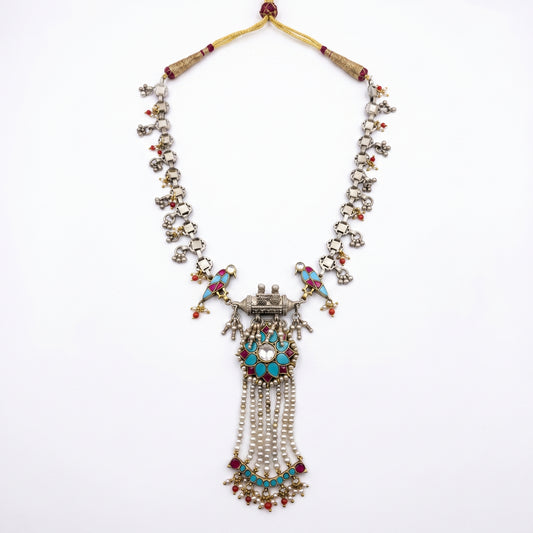 Mayura Pearl Tassel Necklace