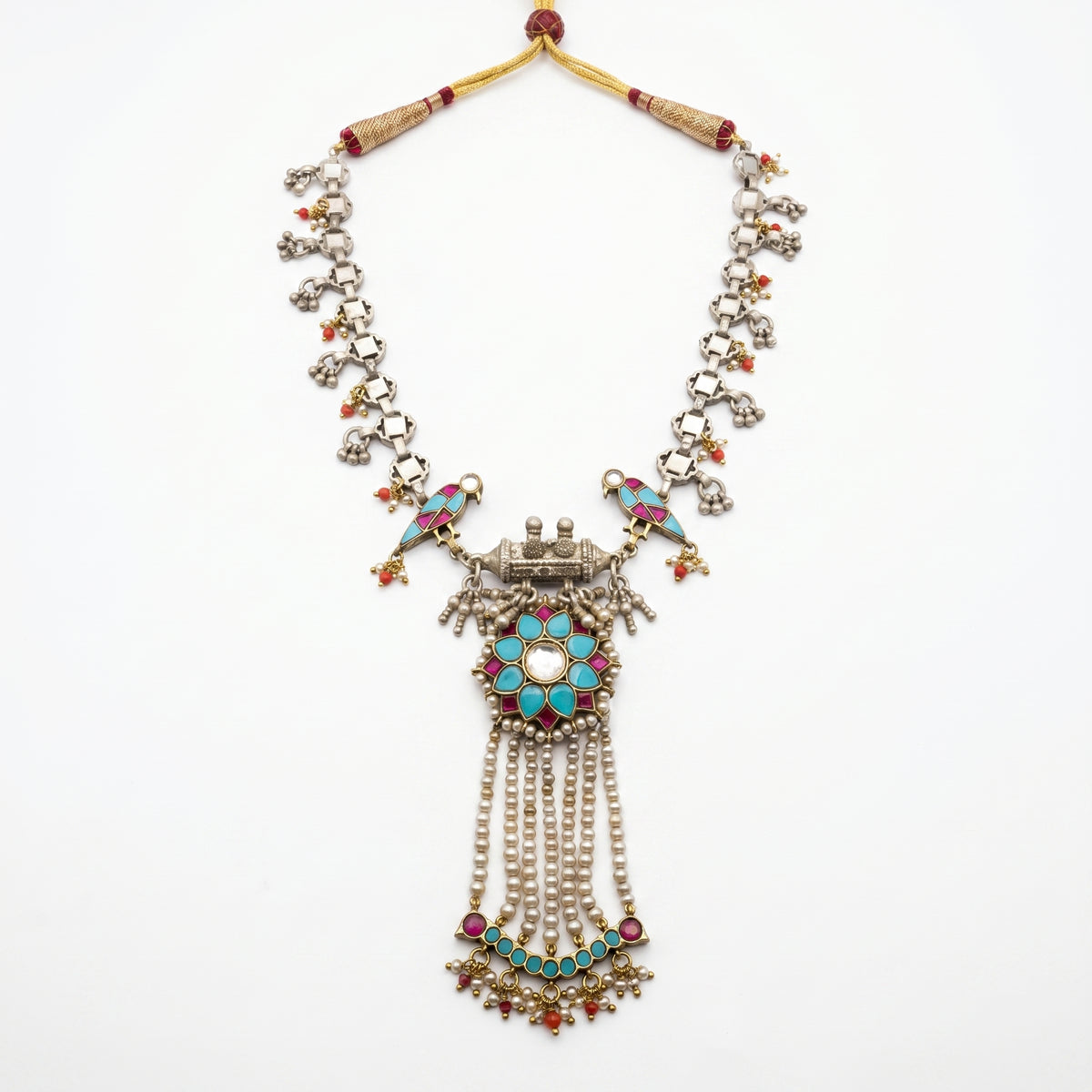 Mayura Pearl Tassel Necklace