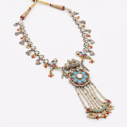 Mayura Pearl Tassel Necklace