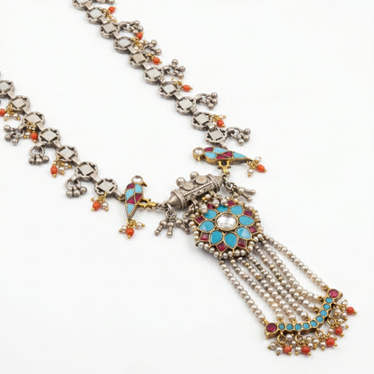 Mayura Pearl Tassel Necklace
