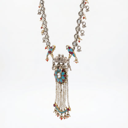 Mayura Pearl Tassel Necklace