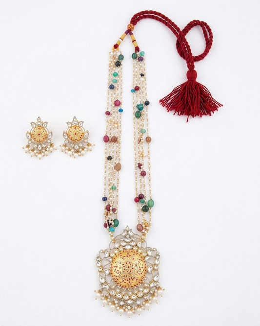 Maharani pearl necklace set