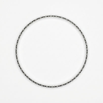 Oxidised Silver Bangles - Set of 12