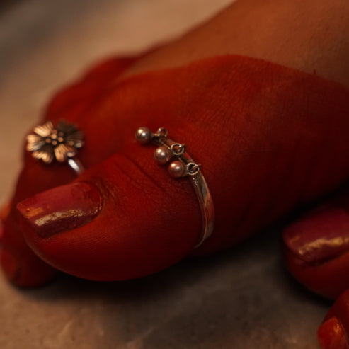 Ghungroo Toe Thumb Ring