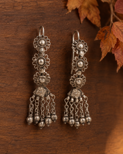 Tarini floral earrings