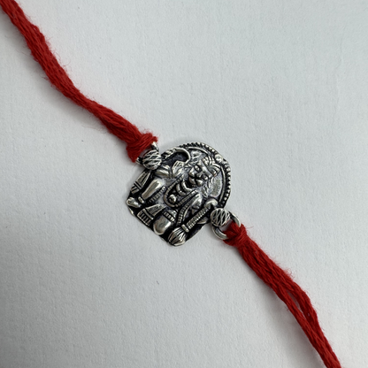 Hanuman Ji Silver Rakhi – Petite