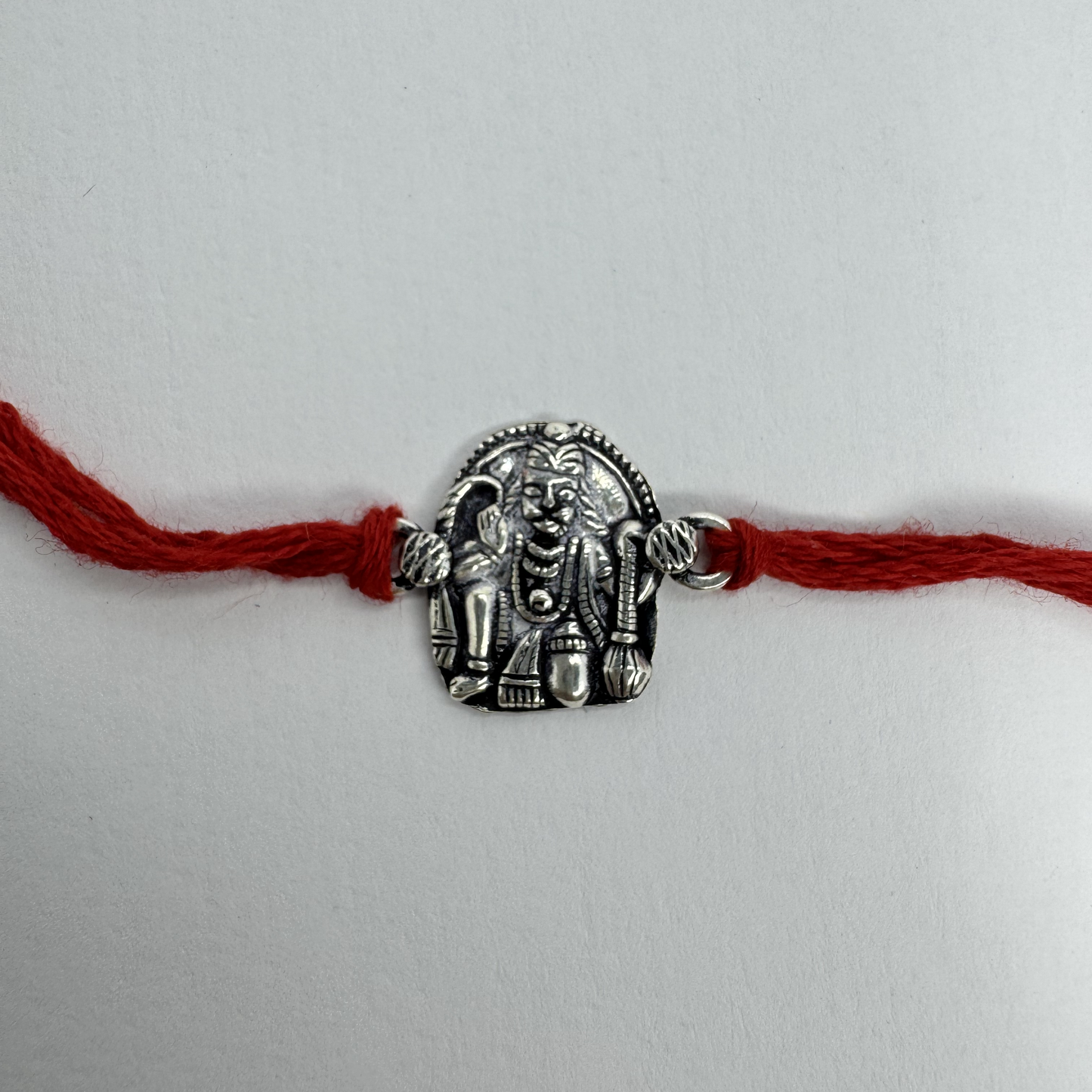 Hanuman Ji Silver Rakhi – Petite