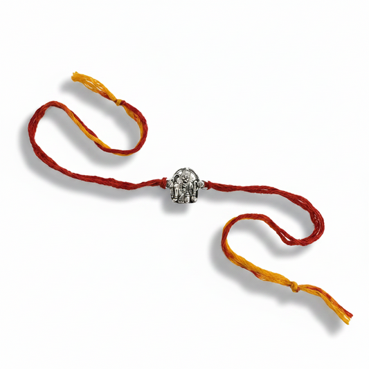 Hanuman Ji Silver Rakhi – Petite