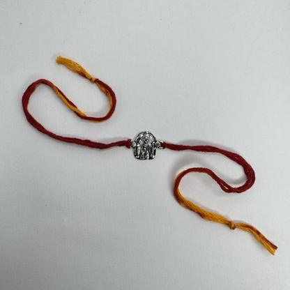 Hanuman Ji Silver Rakhi – Petite