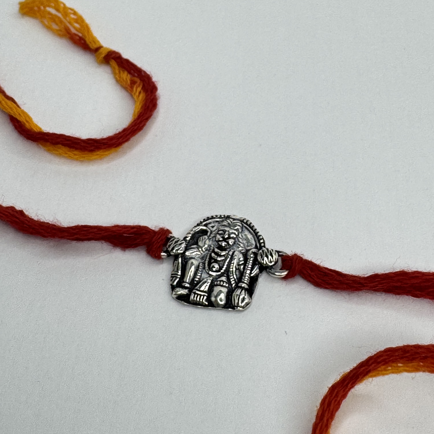 Hanuman Ji Silver Rakhi – Petite