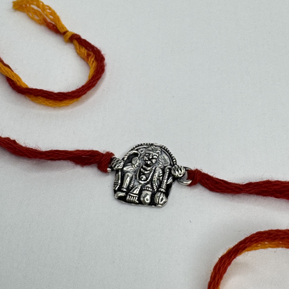 Hanuman Ji Silver Rakhi – Petite