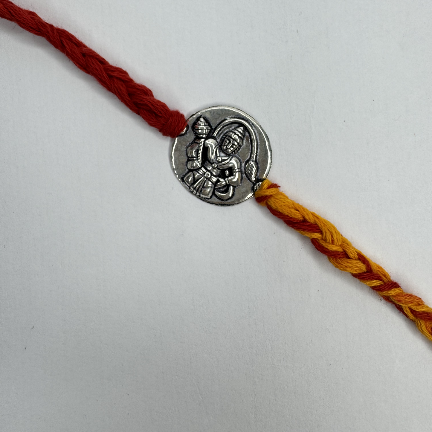 Hanuman Ji Silver Rakhi – Classic