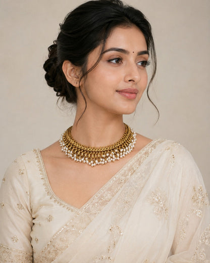 Vamika pearl necklace