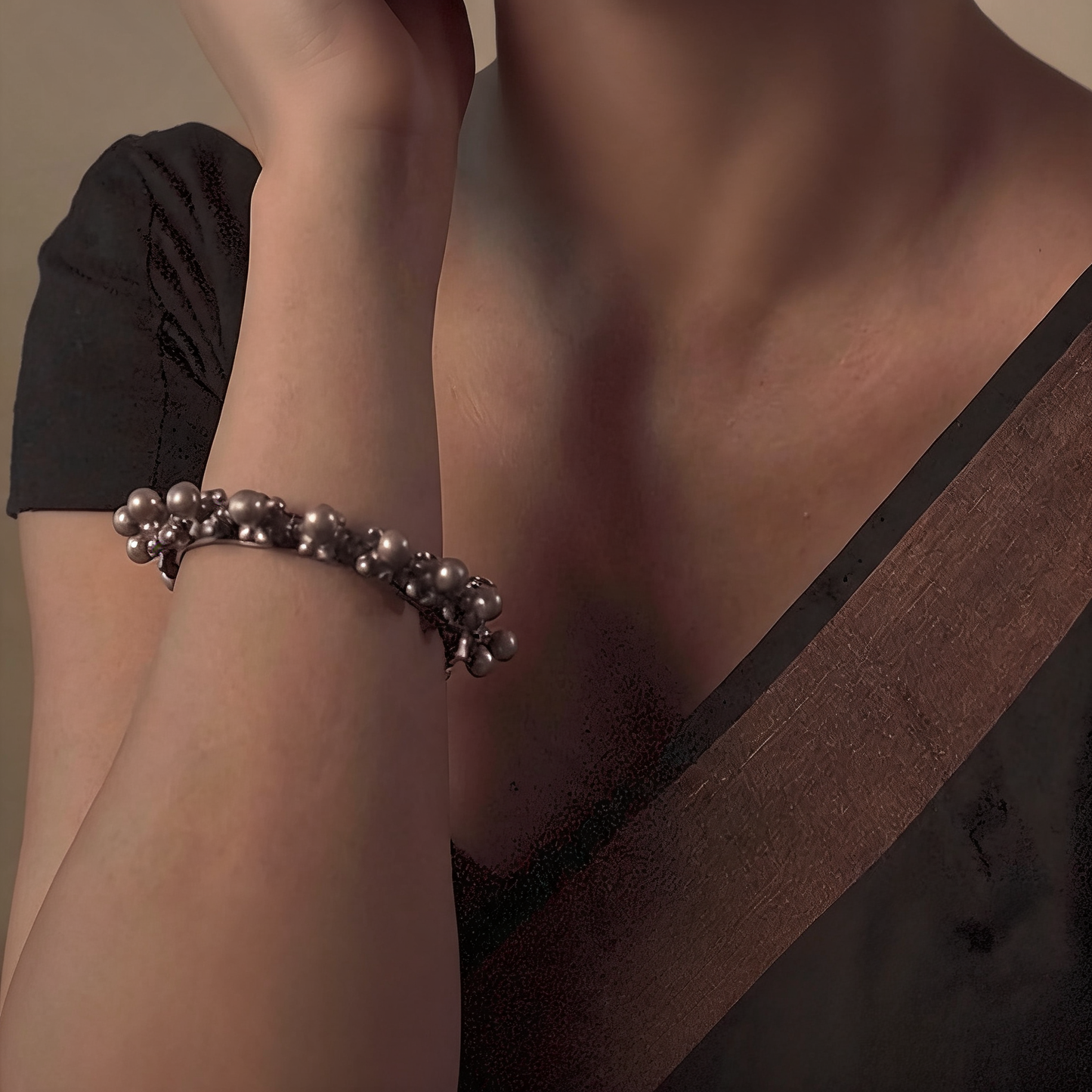 Tribal Beaded Kada