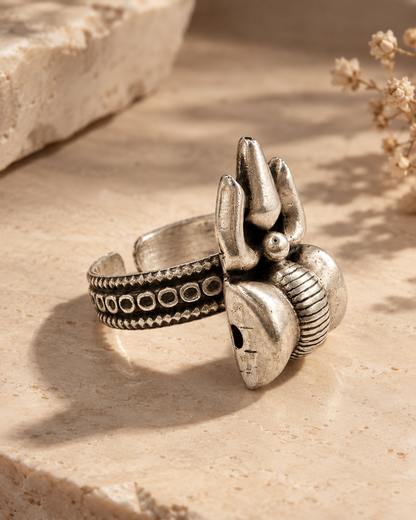 Rudra Trishul Ring