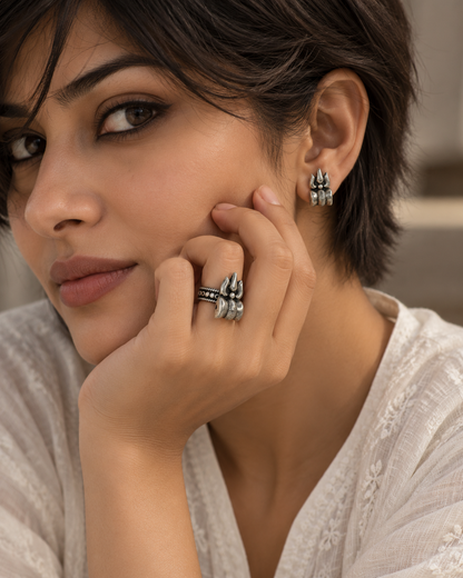 Rudra Trishul Ring